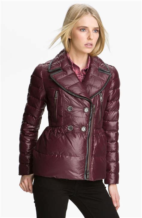 burberry brit quilted nylon jacket|burberry quilted jacket nordstrom rack.